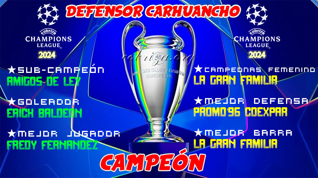COBRIZA CHAMPIONS LEAGUE